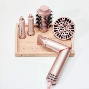 Sutra Aero Styler 4 in 1 Hair Tool Drying Volume Curling Attachments Rose Gold
